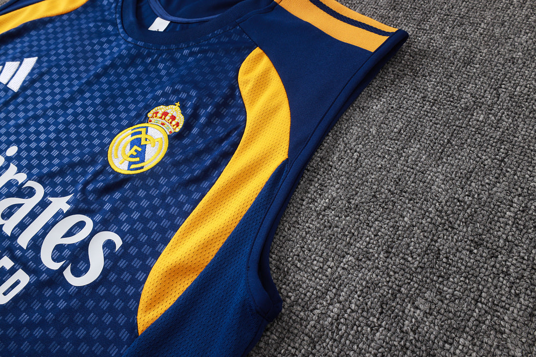 Kit Football Madrid Ensemble Training Bleu Roi