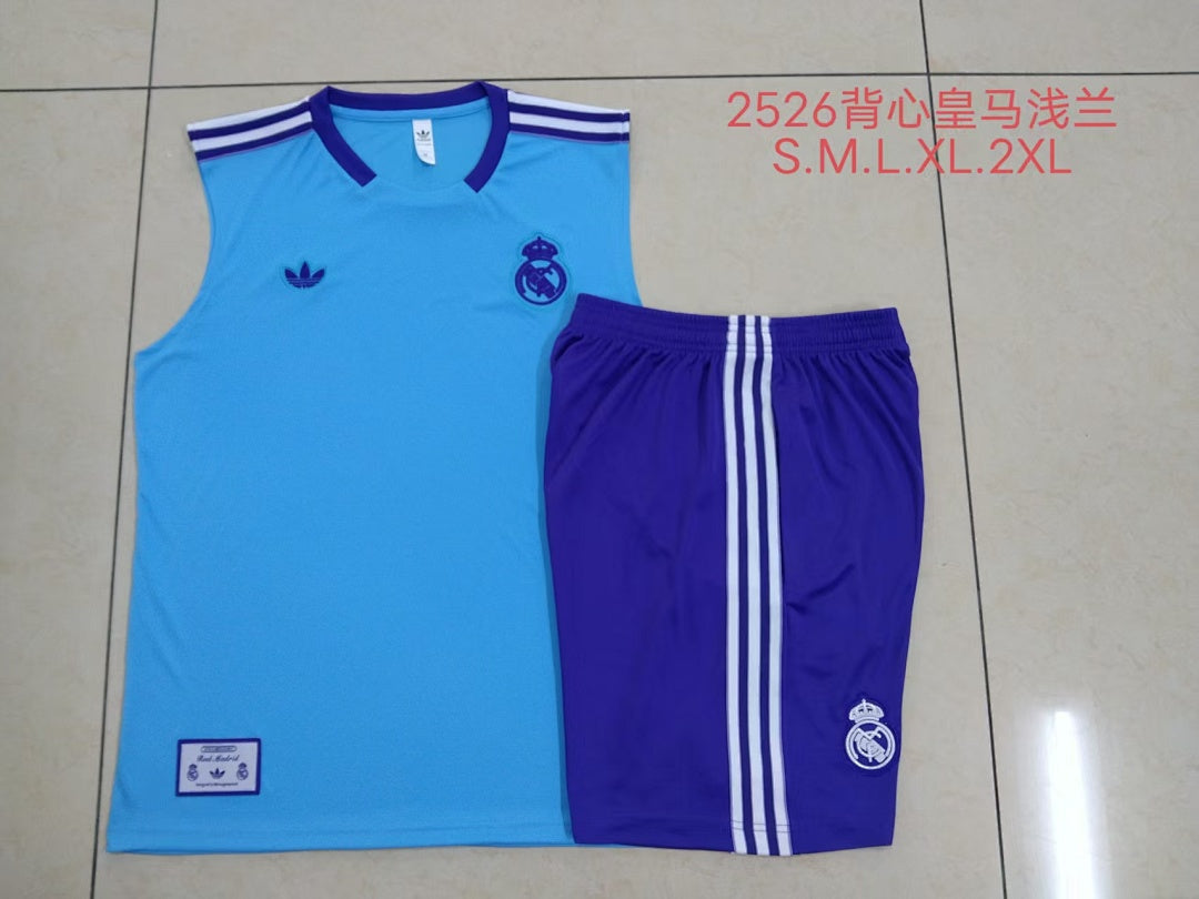Kit Football Madrid Ensemble Training Débardeur 2025/26