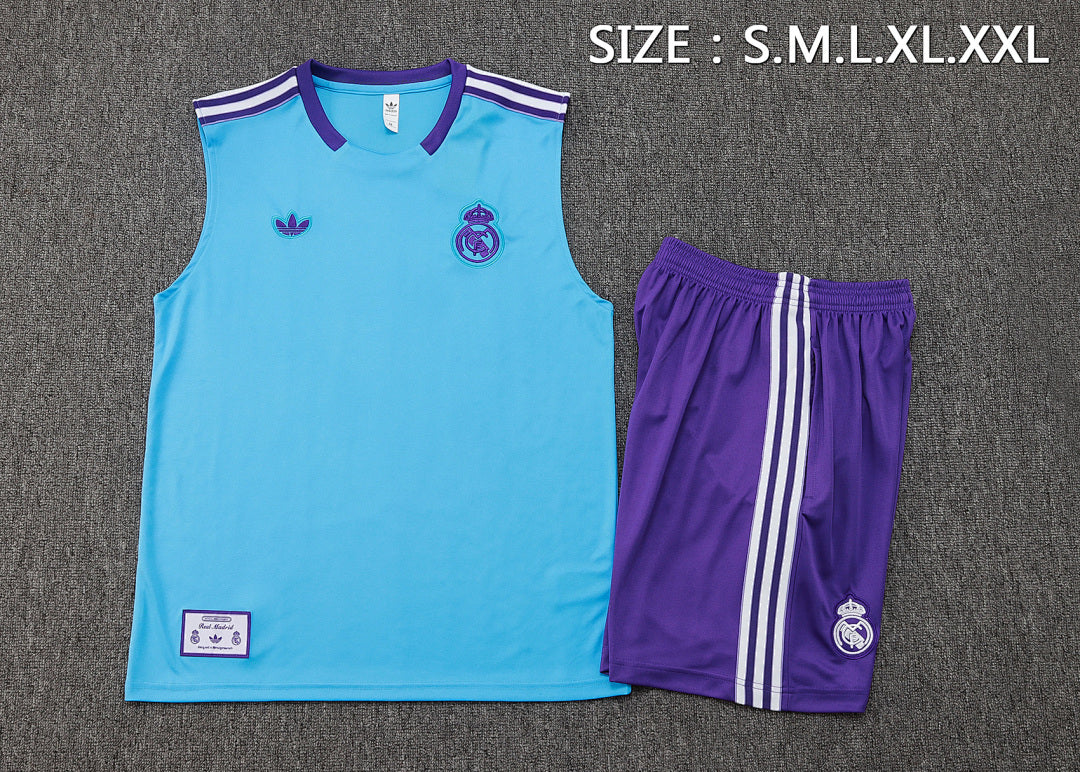 Kit Football Madrid Ensemble Training Débardeur 2025/26