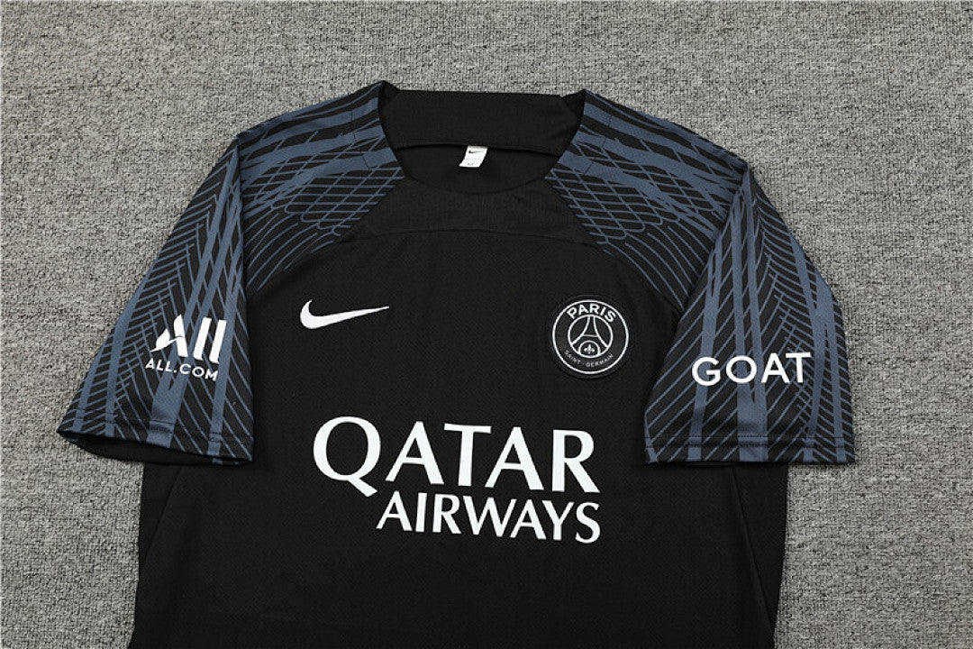 Kit football Paris ensemble training 2023/24 - Noir