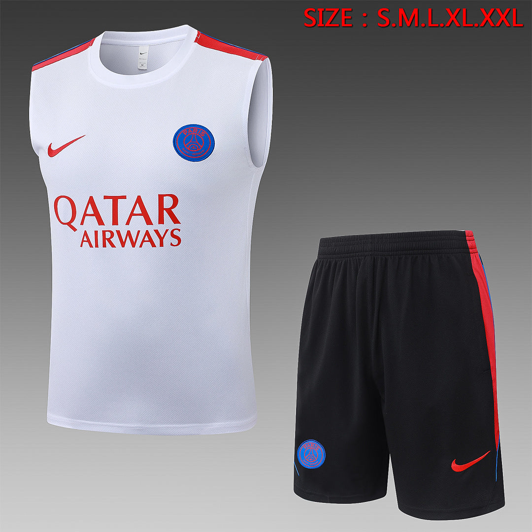 Kit Football Paris Ensemble Training Blanc 2026/27