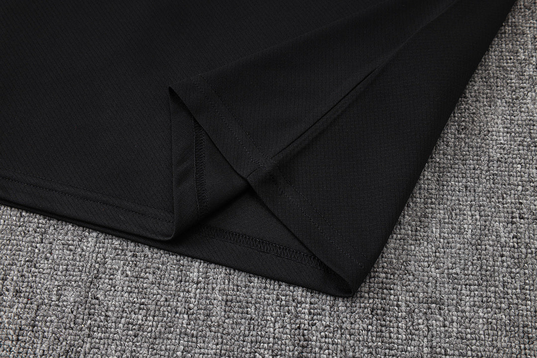 Kit Football Paris Ensemble Training Sans Manches Noir