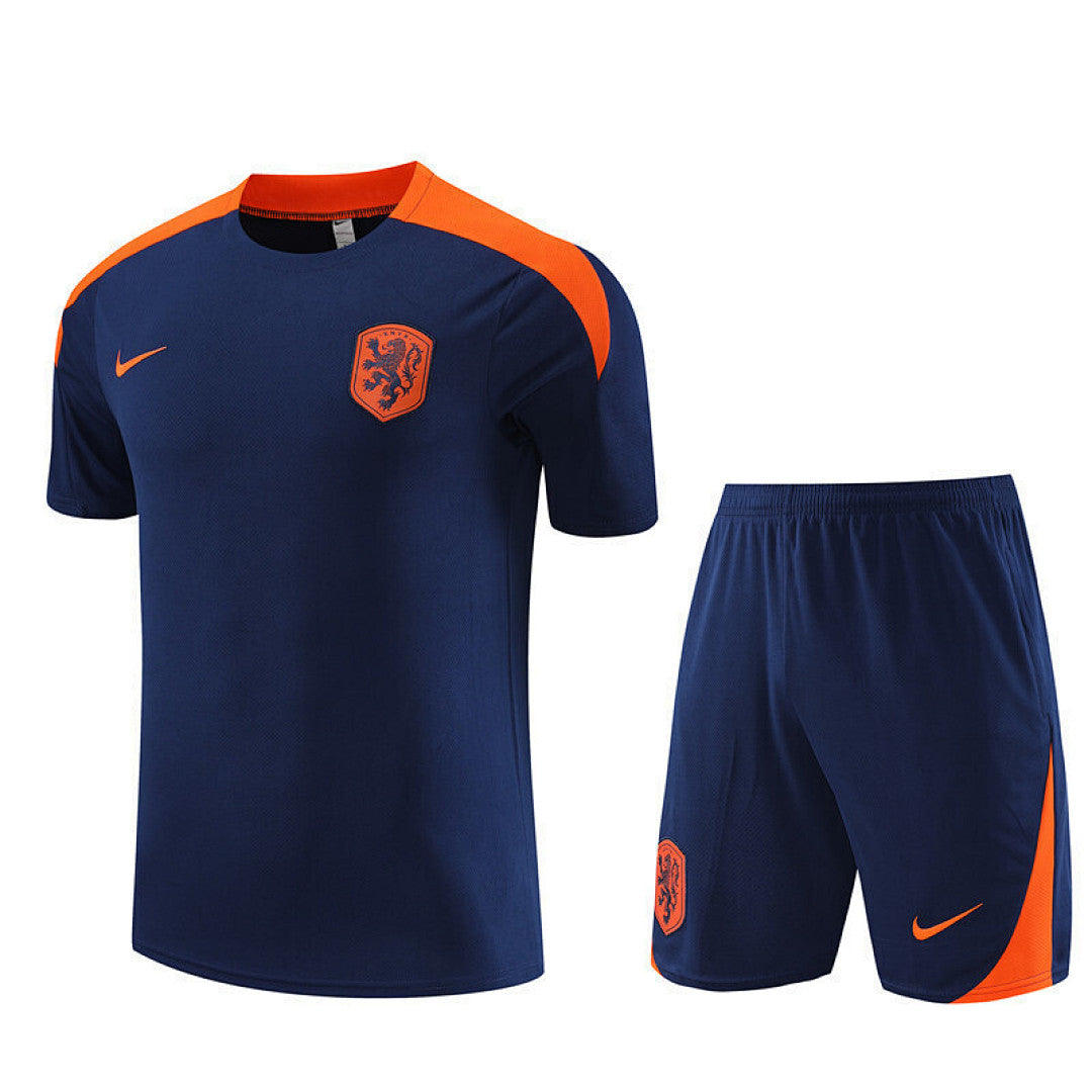 Kit Football Pays-Bas Ensemble Training 2024/25 - Bleu Roi