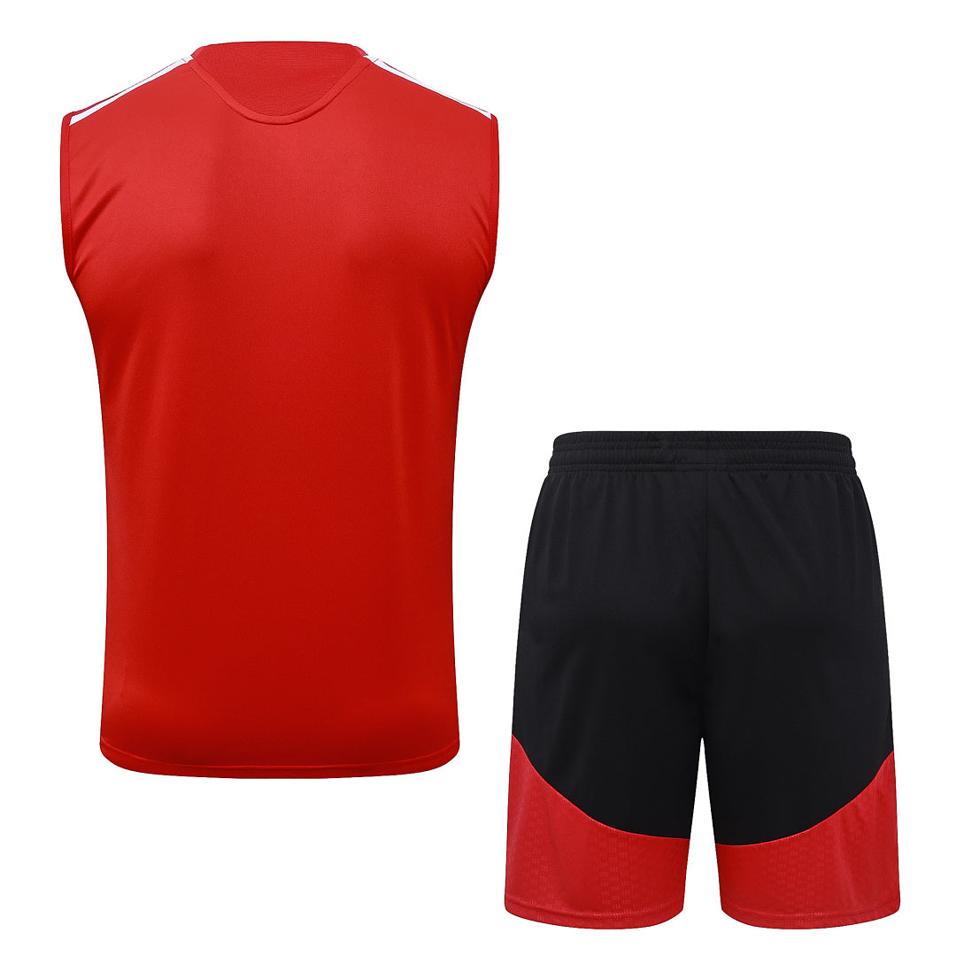 Kit Football Riverbed Ensemble Training Rouge D26086#