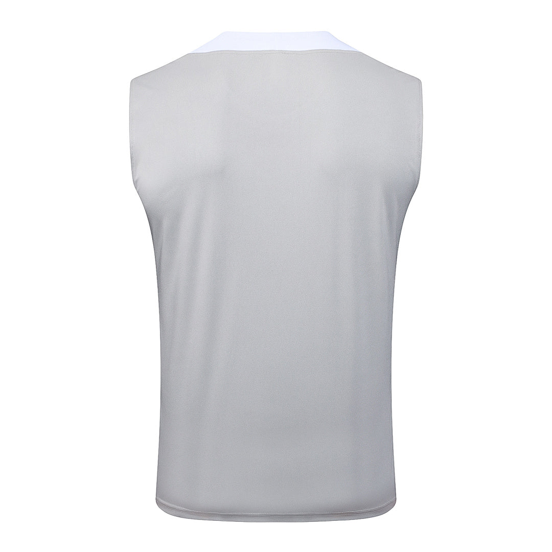 Kit Football Tottenham Ensemble Training Débardeur 2025/26 Gris Clair