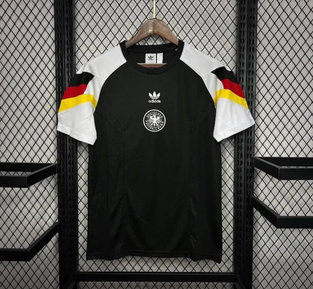 Maillot Allemagne Germany Training Entraînement Noir Black 2024/25