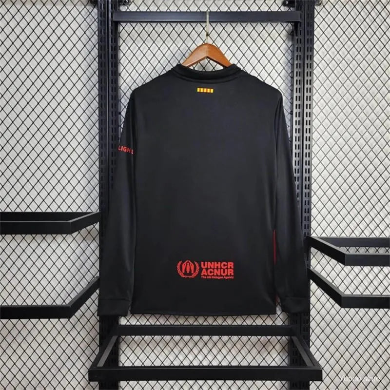 Maillot FC Barcelone Barcelona extérieur manches longues 2024/25