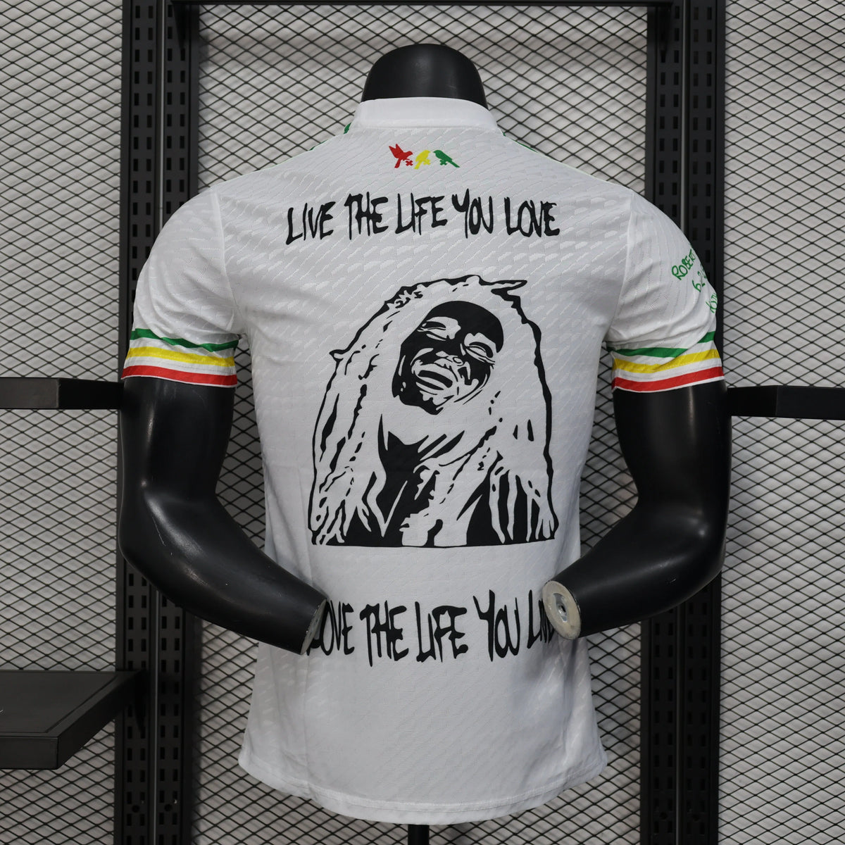 Maillot football Ajax Amsterdam Player Version Bob Marley 2025/26