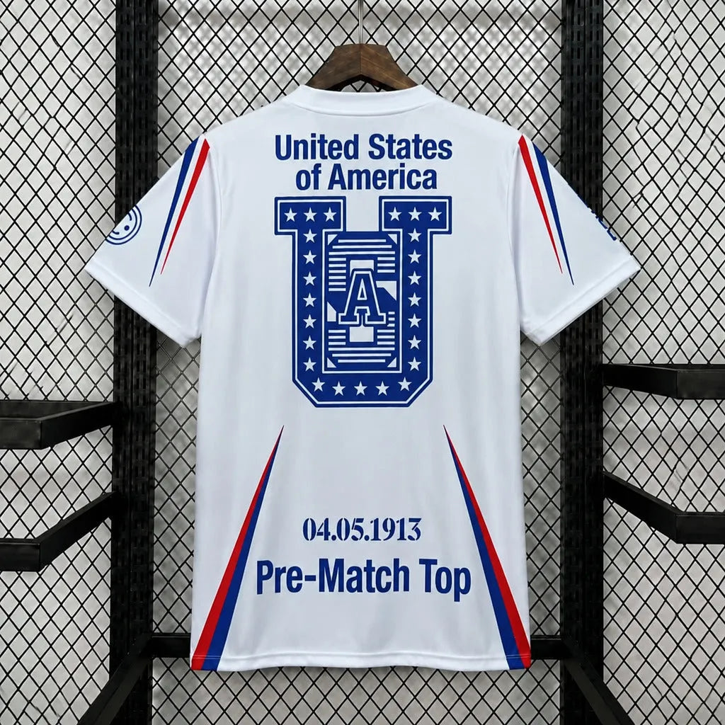 Maillot football États-Unis USA x V.A.A. Academy Pro blanc 2026/27