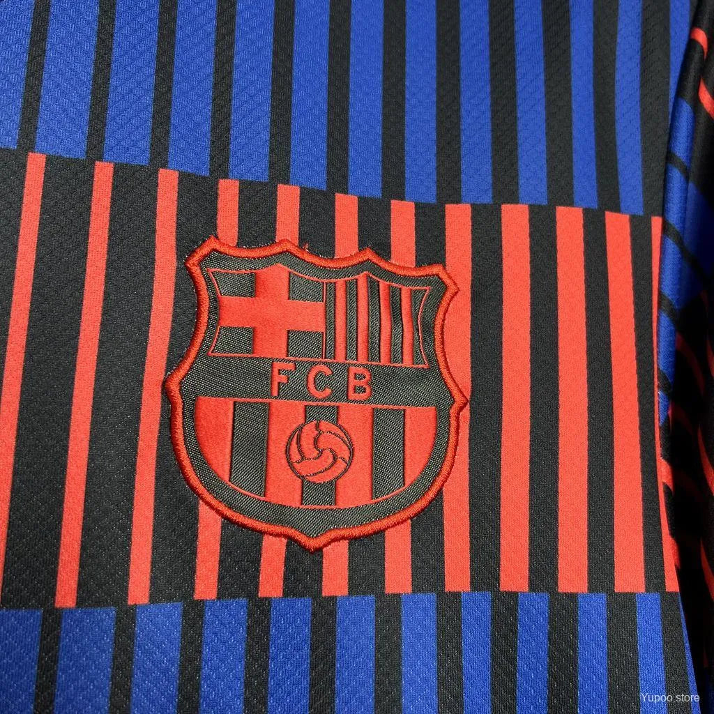 Maillot football FC Barcelone Barcelona pré-match 2024/25