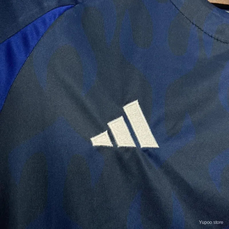 Maillot football Japon Japan Uzumaki Blue Bleu 2024/25