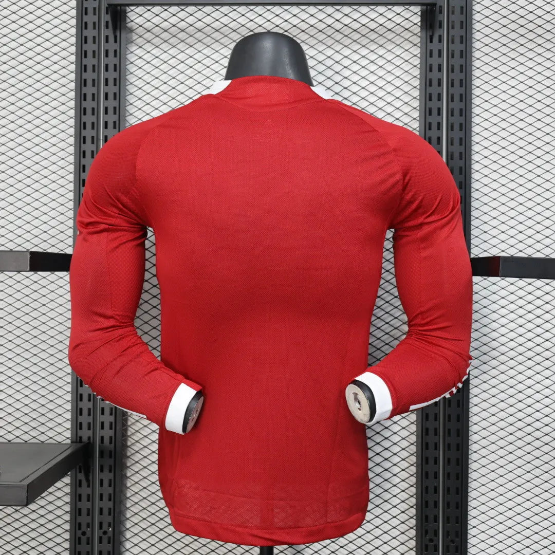 Maillot football Liverpool domicile manches longues Player Version 2025/26
