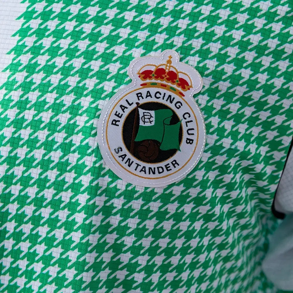 Maillot football Racing de Santander 113e anniversaire