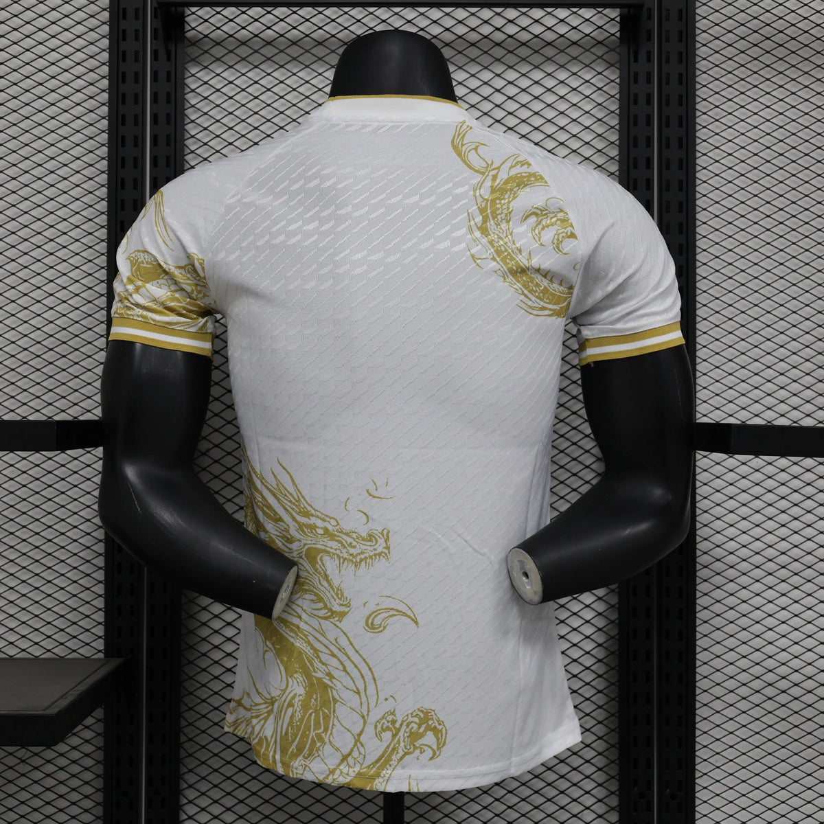 Maillot football Real Madrid Gold Dragon Player Version 2024/25