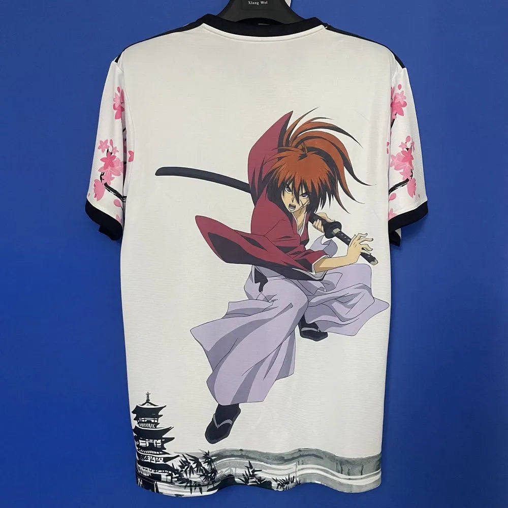 Maillot Japon Adidas Sakura Samouraï Manga – JFA – Football – Blanc & Rose