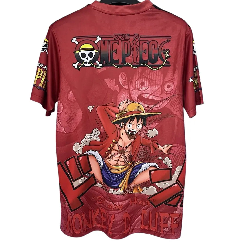 Maillot Japon One Piece – Édition Luffy | Design Manga Football