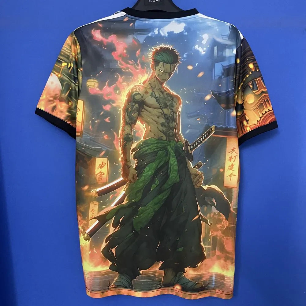 Maillot Japon One Piece – Édition Luffy | Design Manga Football