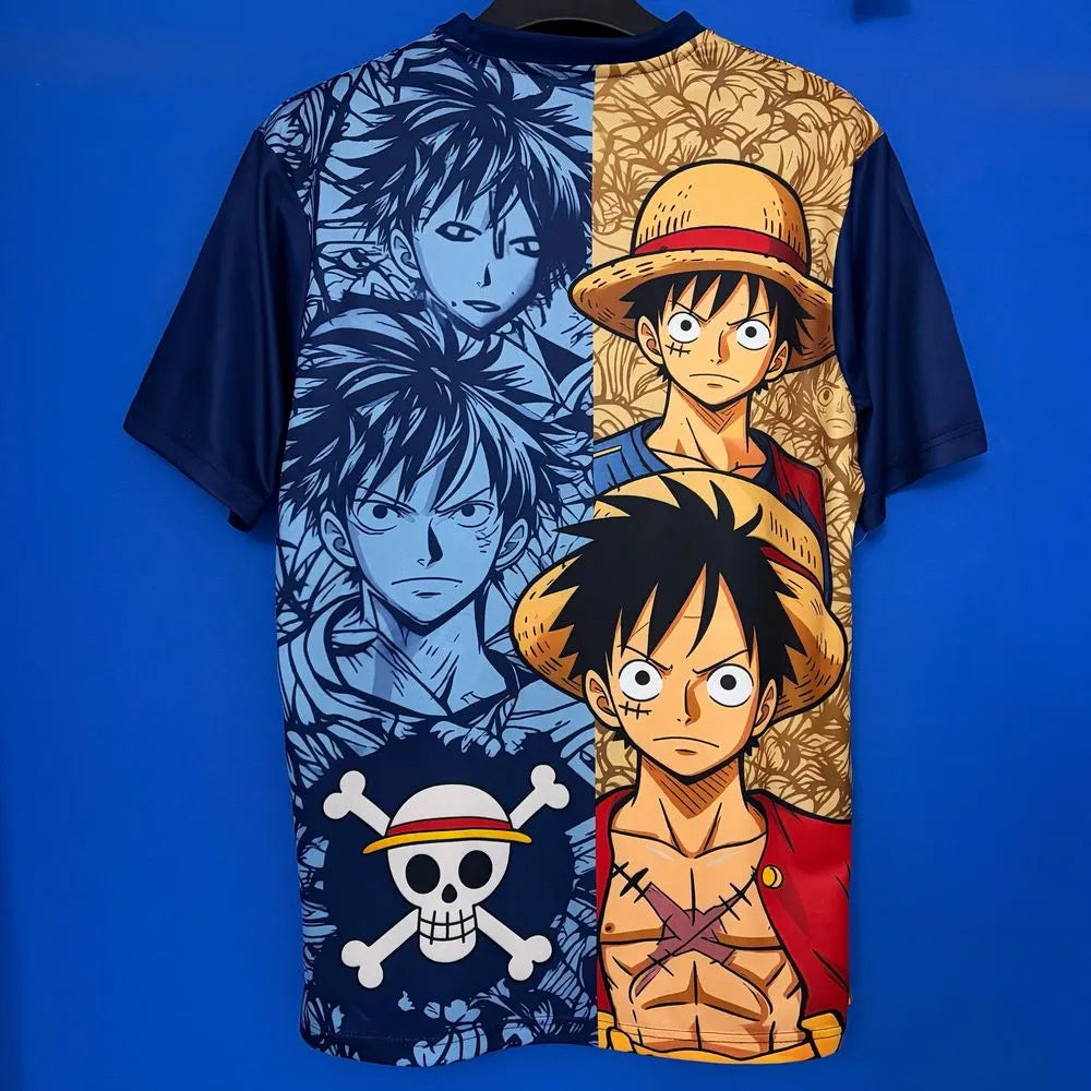 Maillot Japon One Piece – Édition Luffy | Design Manga Football