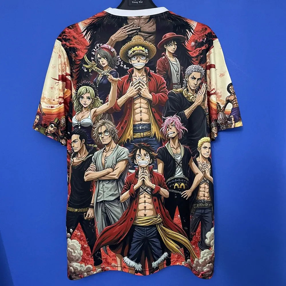 Maillot Japon One Piece – Édition Luffy | Design Manga Football
