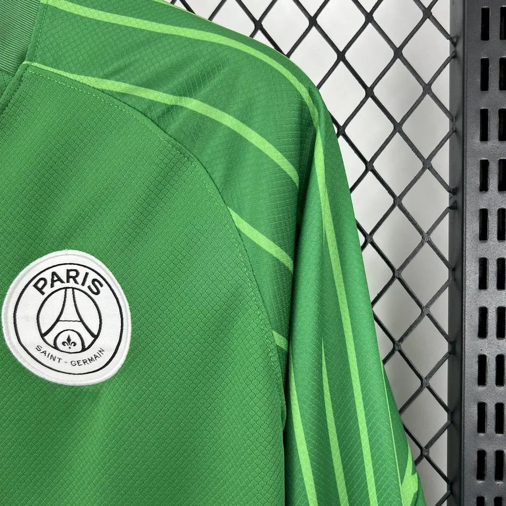 Maillot Paris Saint-Germain manches longues vert 25/26