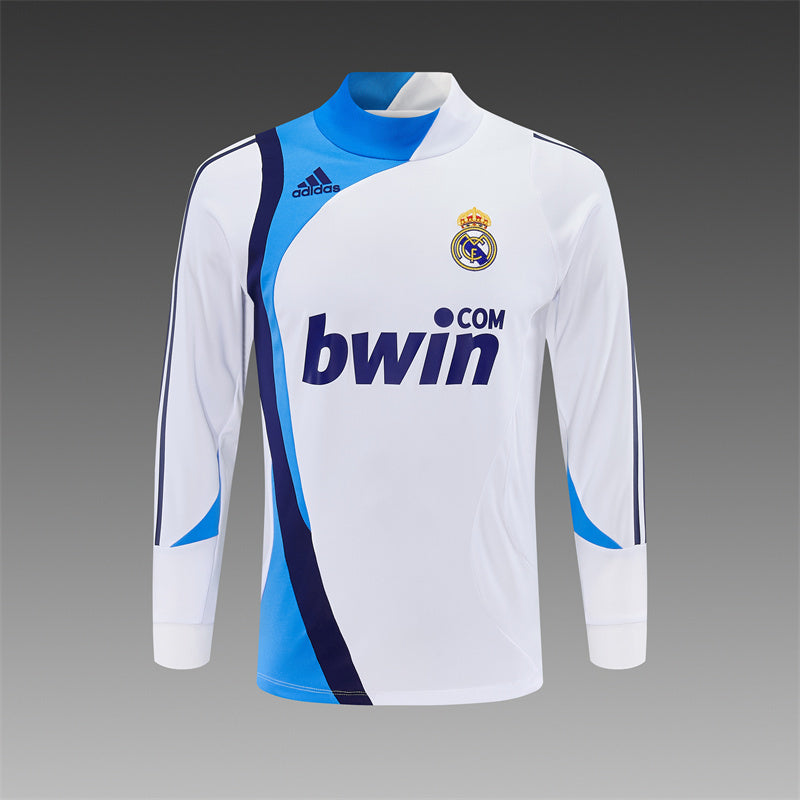 Maillot Retro Training Real Madrid 2007/08 - Manches Longues