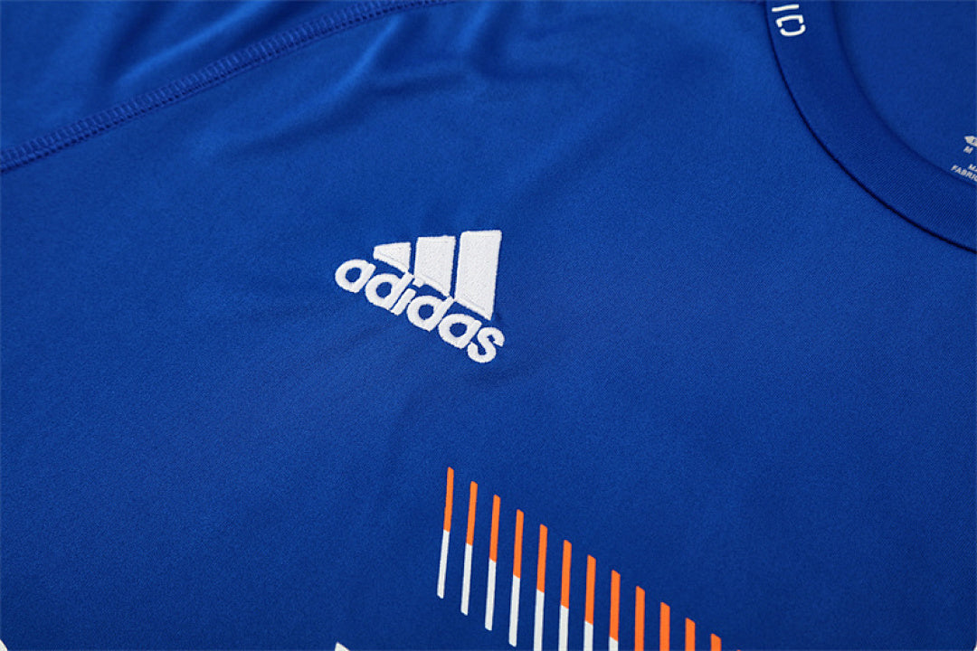 Maillot Retro Training Real Madrid 2013/14 Bleu