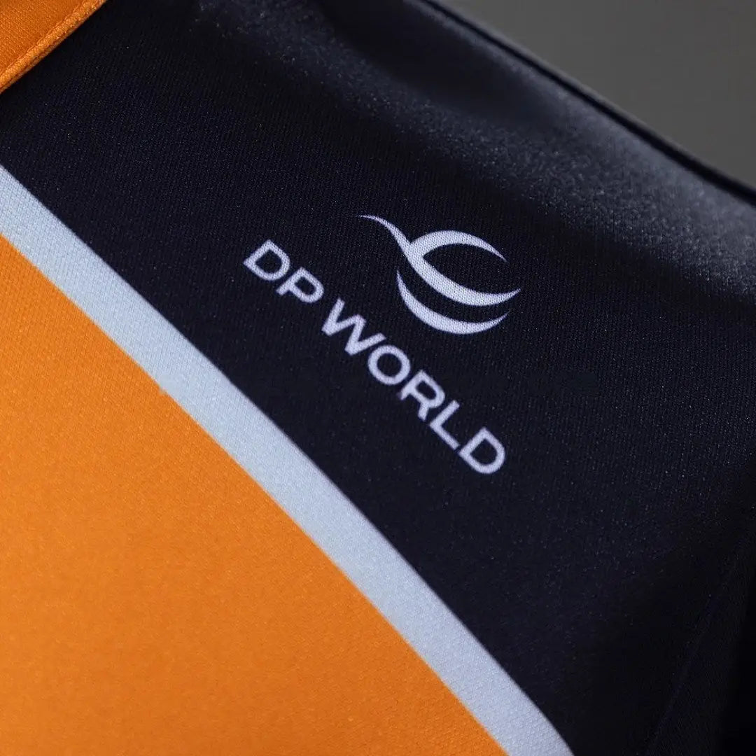 Polo Équipe Formula 1 2025 Orange et Noir