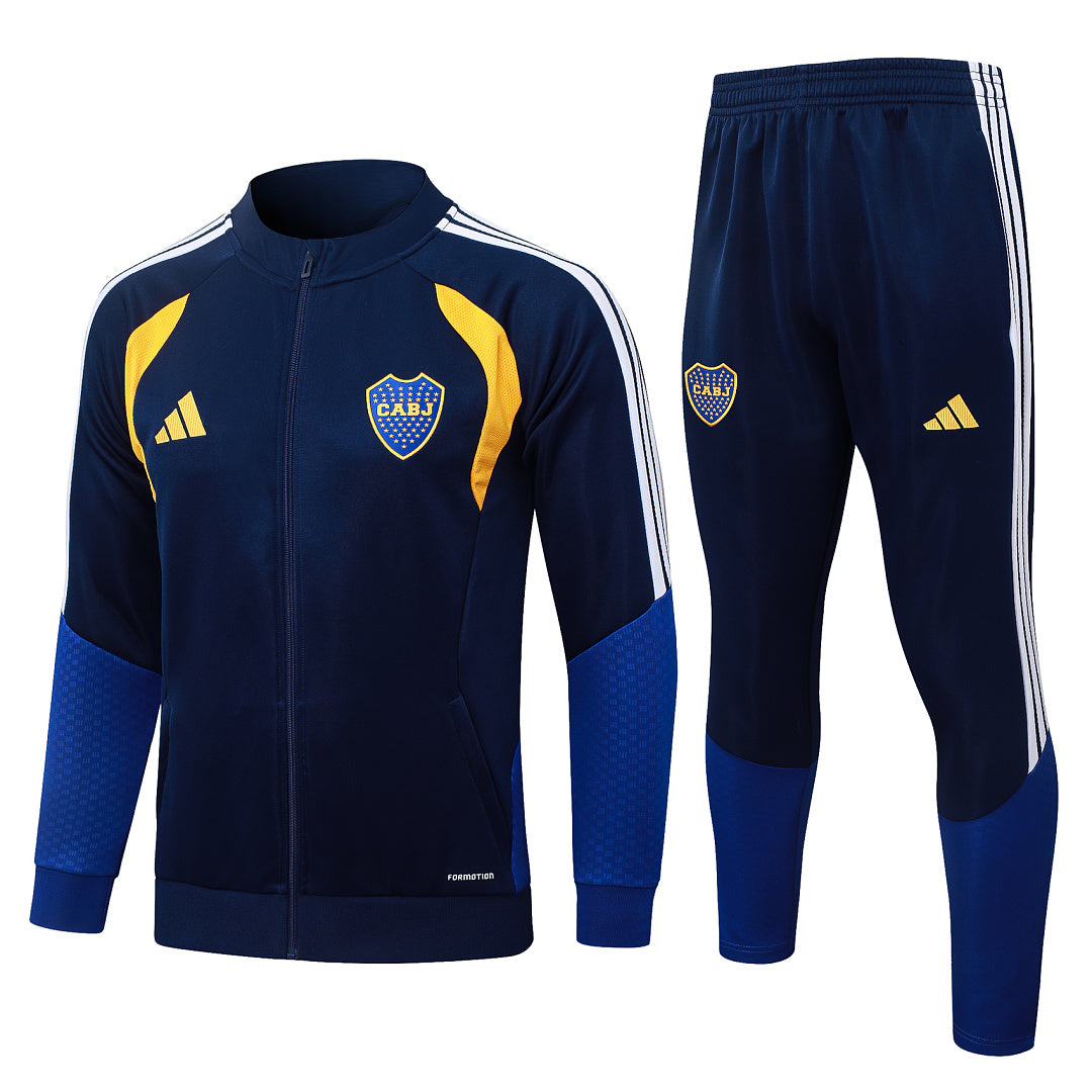 Survêtement Ensemble Jogging Boca Juniors Bleu Royal Jaune