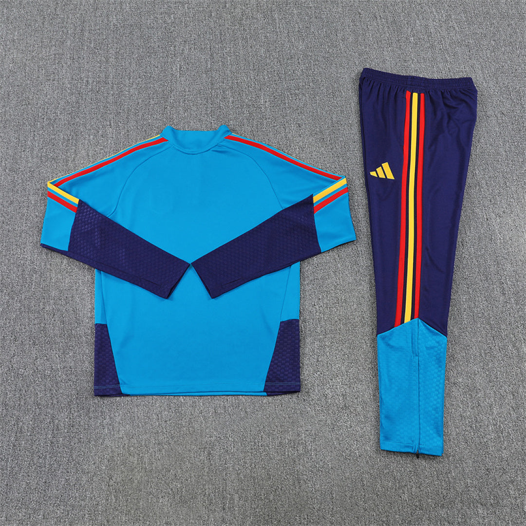 Survêtement ensemble jogging Espagne Bleu 2024/25 - Adulte