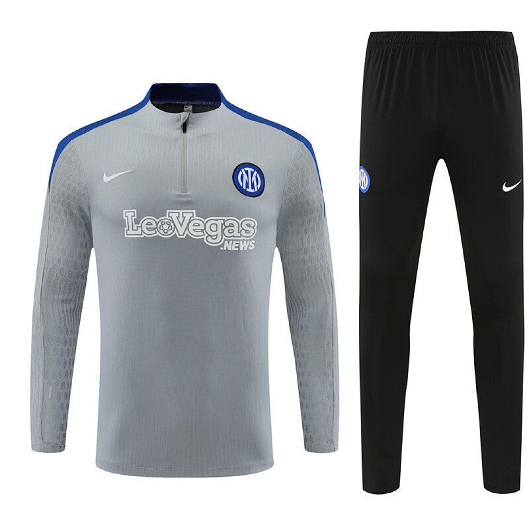 Survêtement ensemble jogging Inter Milan 2024/25 - Gris Clair