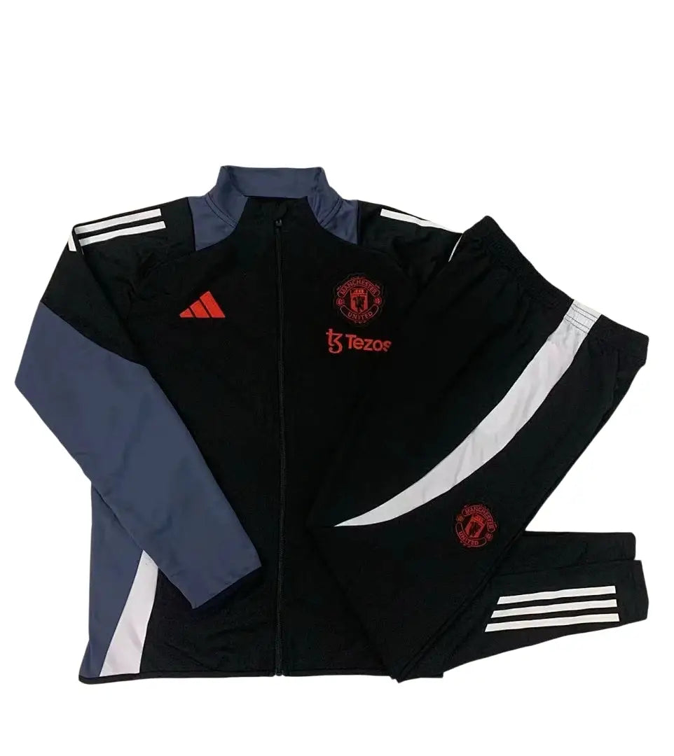 Survêtement Ensemble Jogging Manchester United 2024/25 Noir