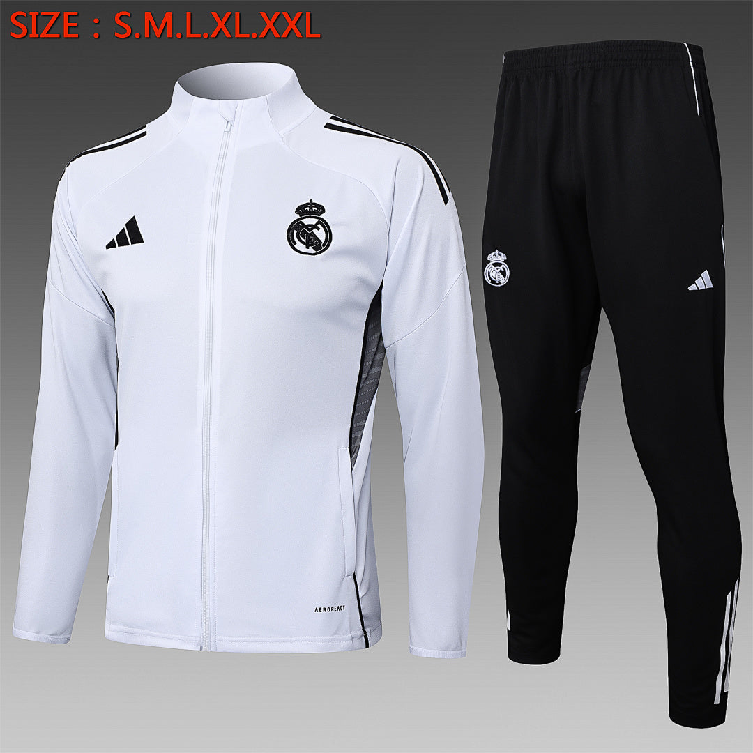 Survêtement Ensemble Jogging Real Madrid Blanc 2025/26