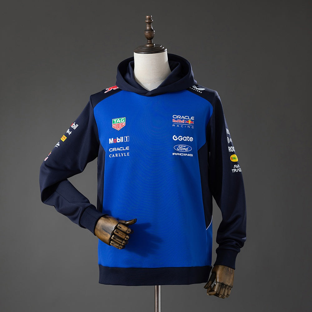Sweat à Capuche Formula 1 2026 Bleu et Noir