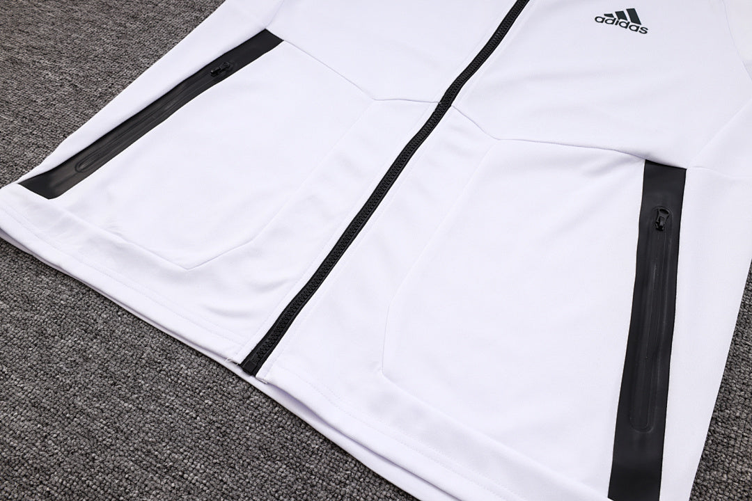 Veste à Capuche Zippée 2023/24 Blanc