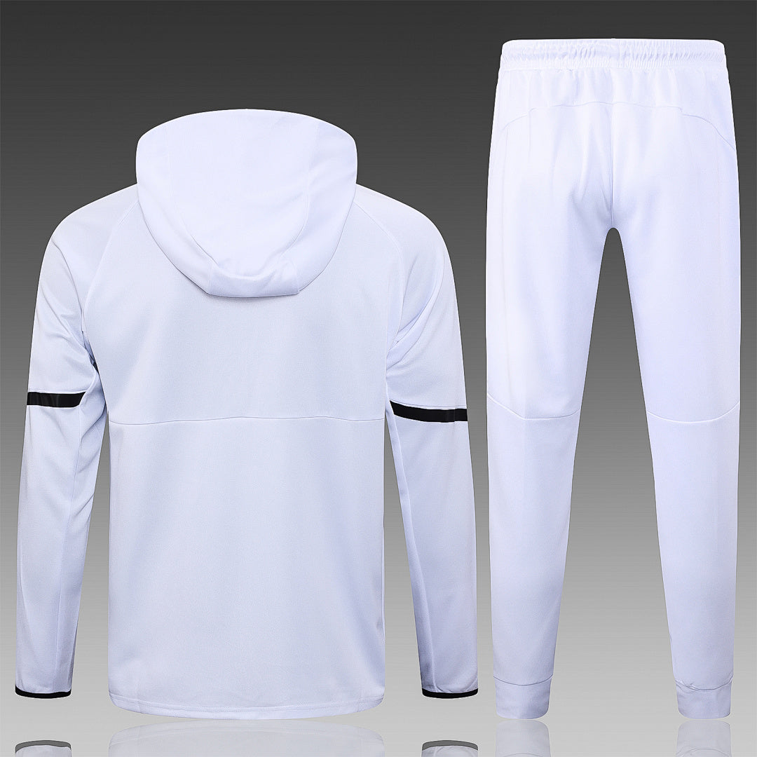 Veste à Capuche Zippée 2023/24 Blanc