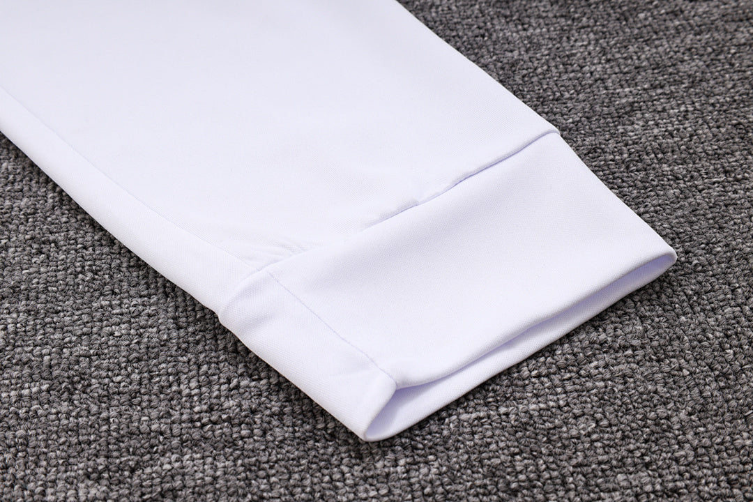 Veste à Capuche Zippée 2023/24 Blanc