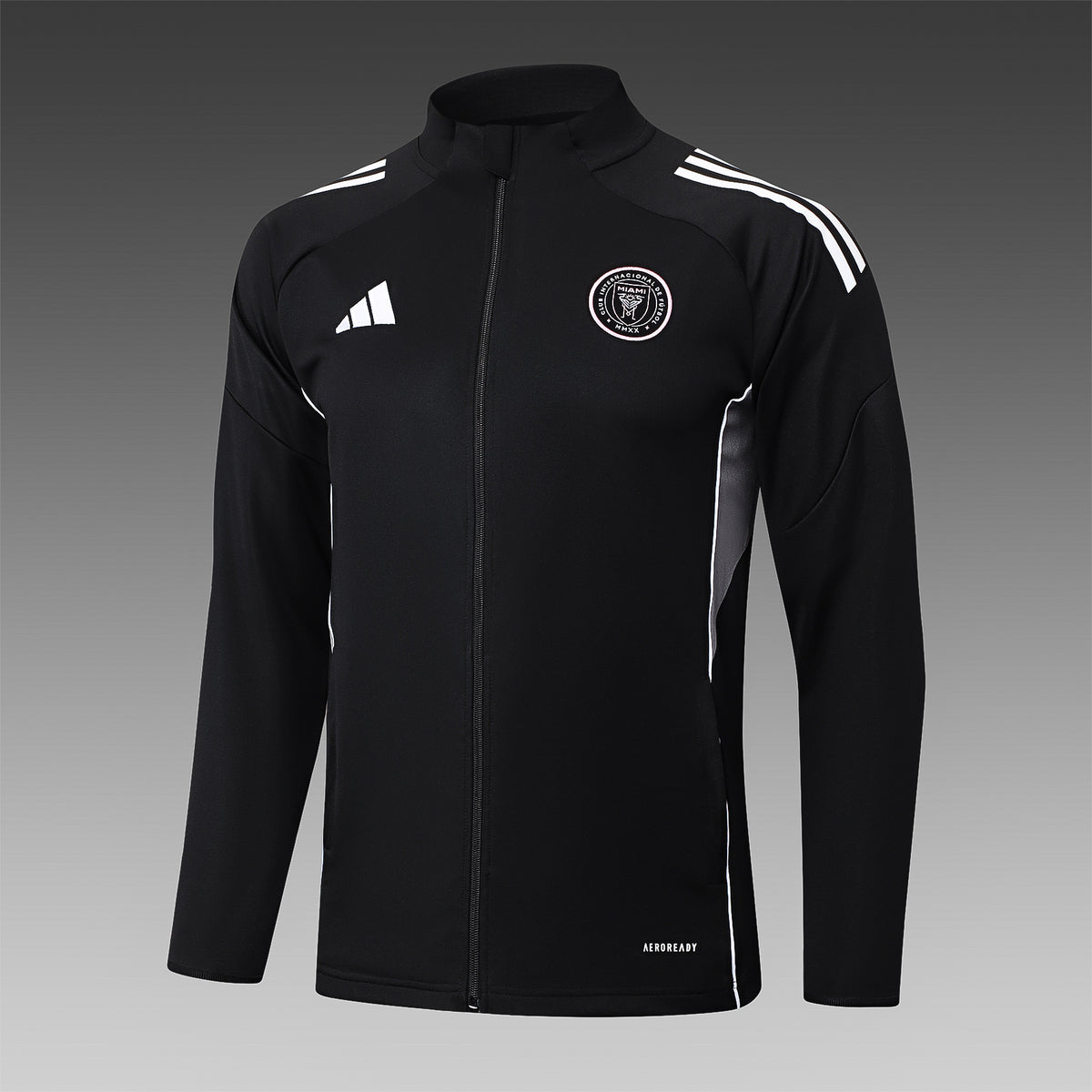 Veste à Capuche Zippée Miami Noir 2025/26