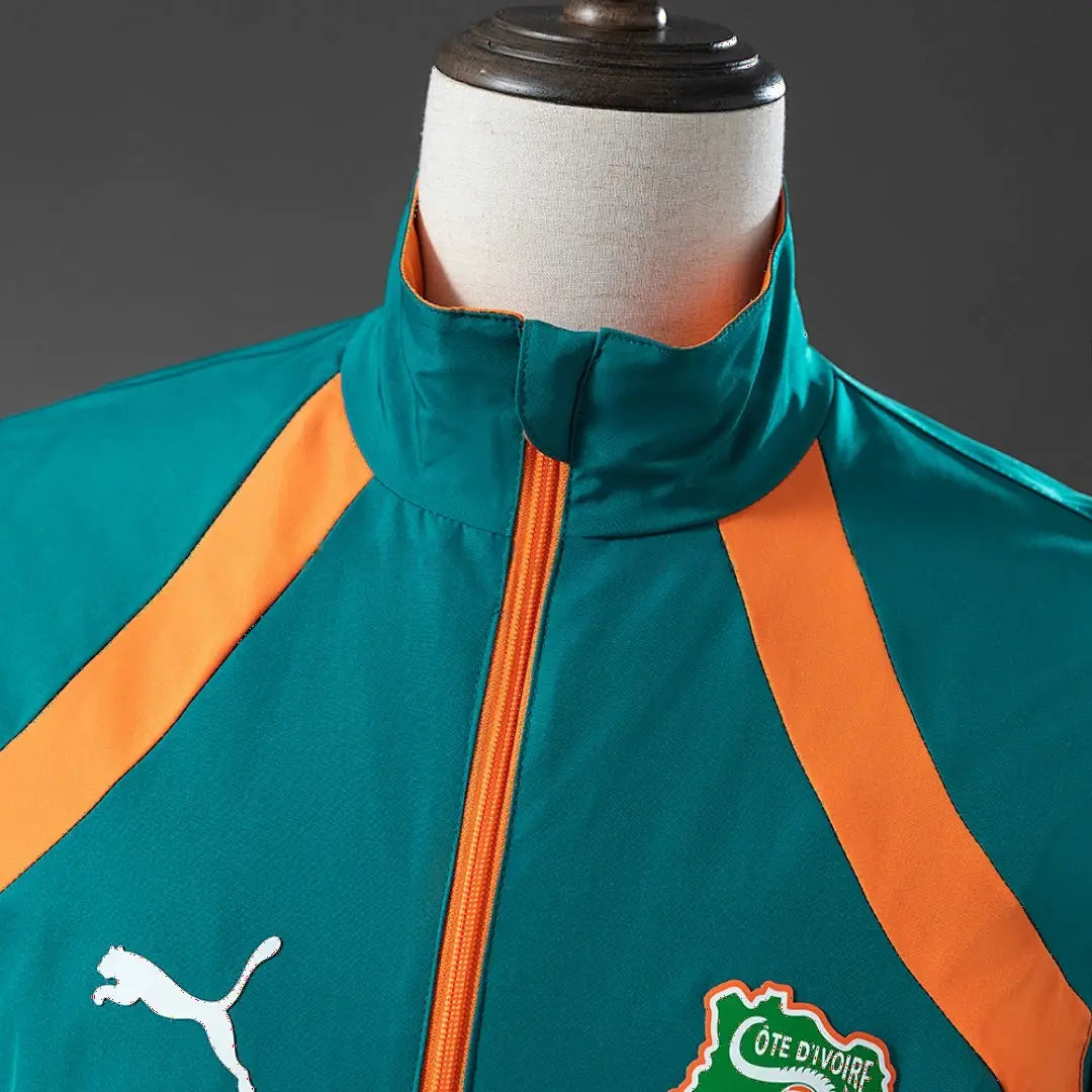 Veste Côte d'Ivoire Coupe-Vent Réversible 2026
