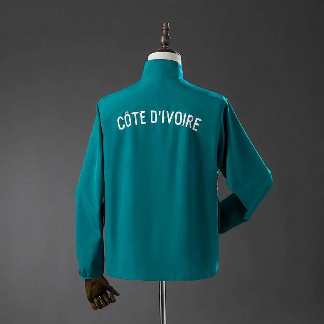 Veste Côte d'Ivoire Coupe-Vent Réversible 2026