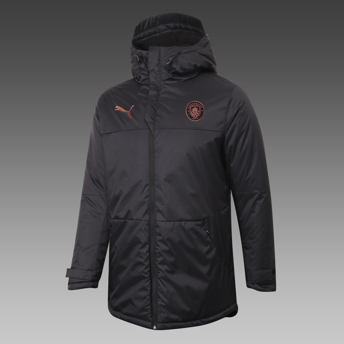 Veste Coton Manchester City Noir 2021