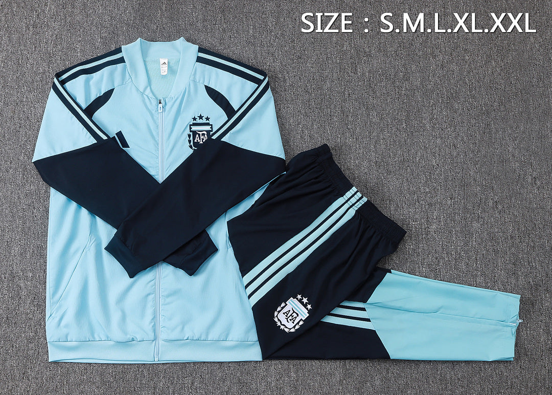 Veste Coupe-Vent Argentine 2026/27 - Zip Intégral
