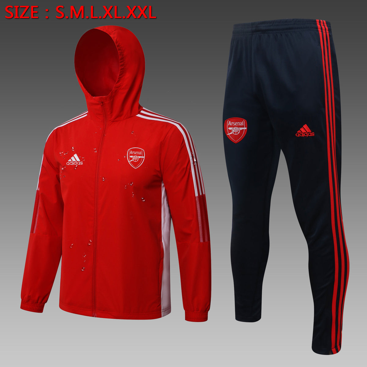 Veste Coupe-Vent Arsenal 2021/22- Rouge
