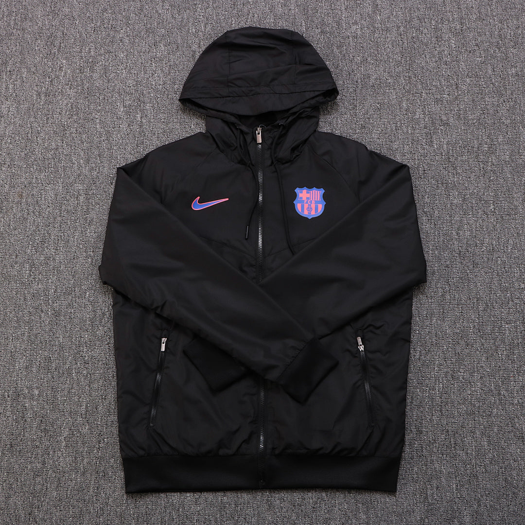 Veste Coupe-Vent Barcelone 2022/23 - Noir