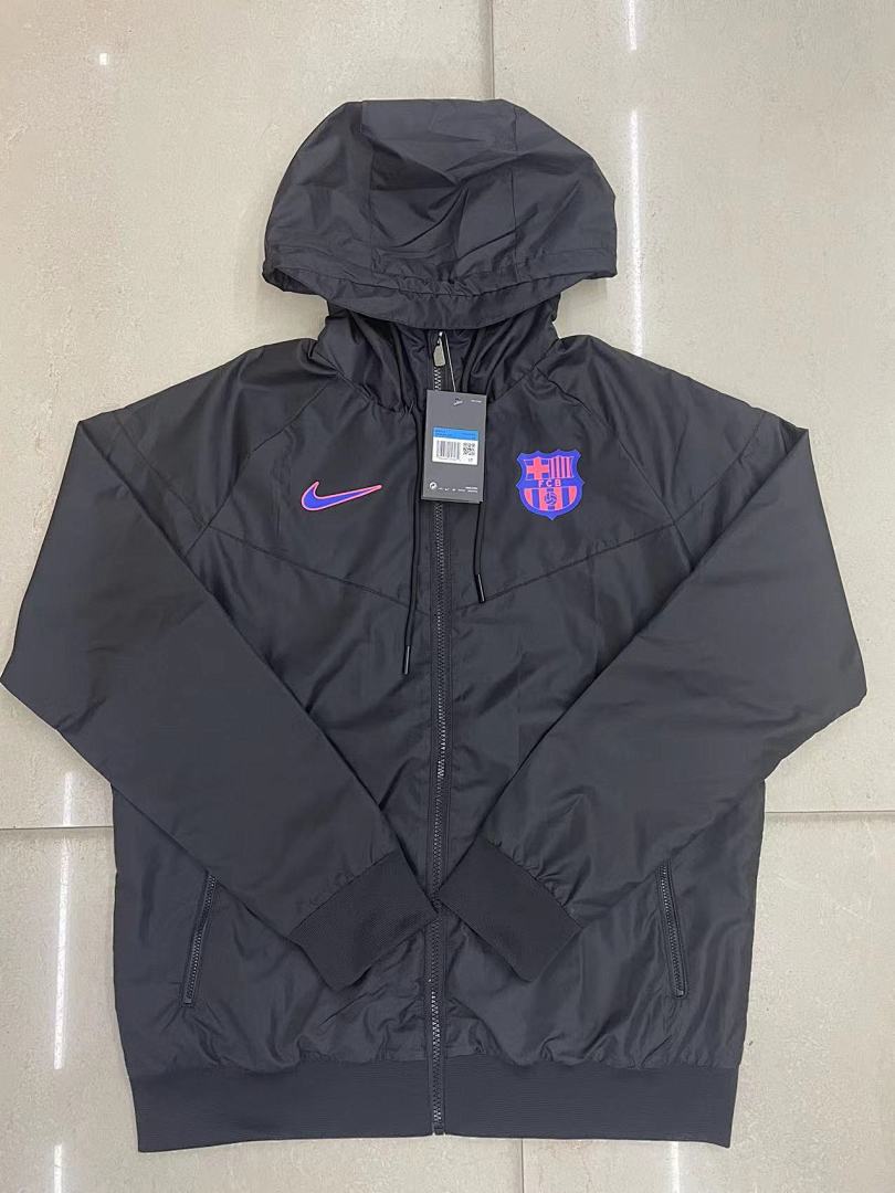 Veste Coupe-Vent Barcelone 2022/23 - Noir