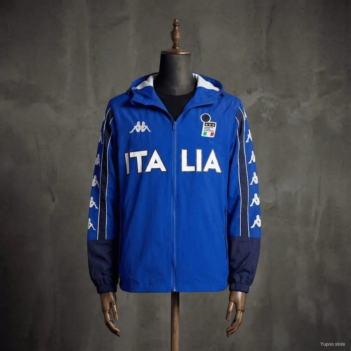 Veste coupe-vent Italie Italia Vintage rétro 1998