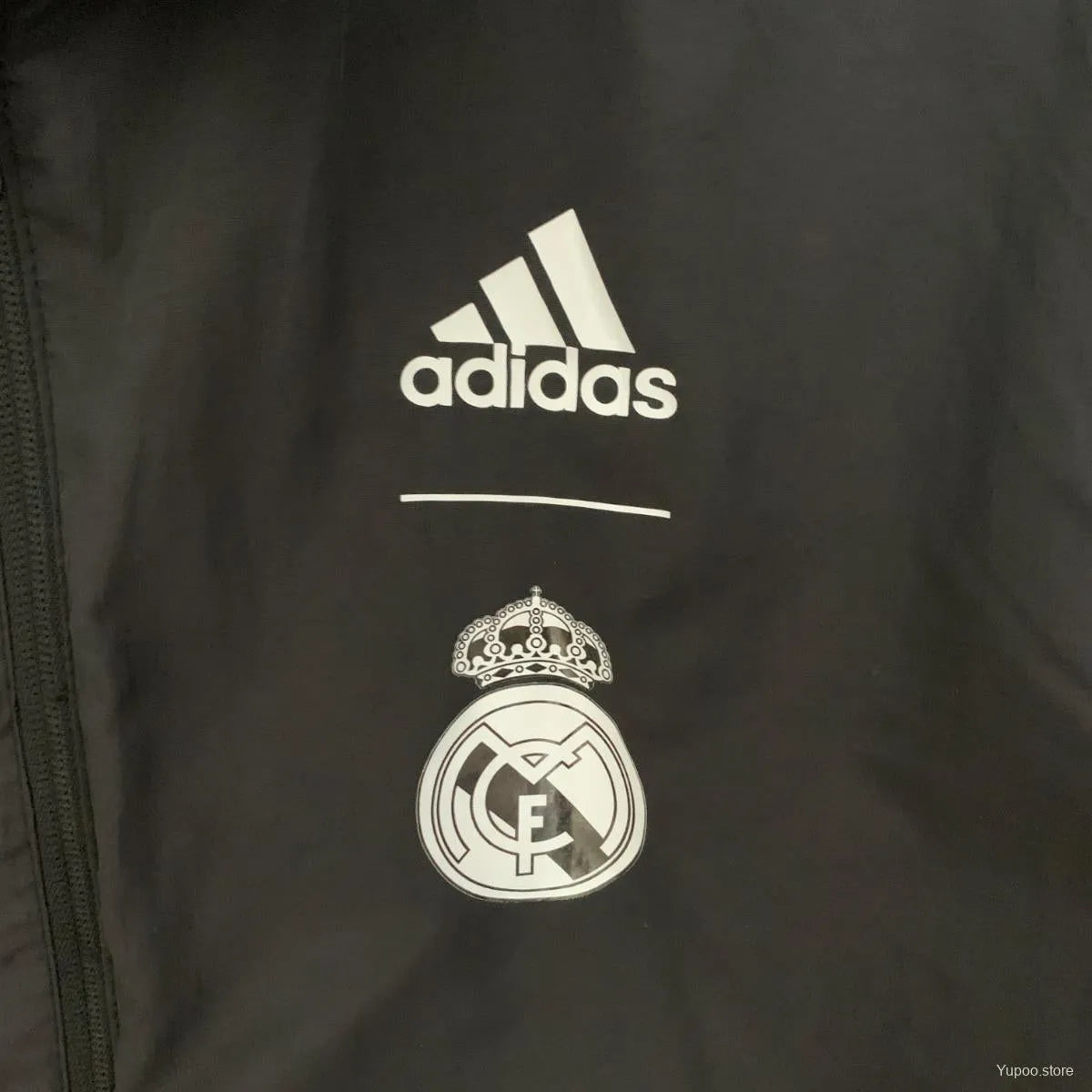 Veste coupe-vent jacket Real Madrid Dragon noir 2024/25