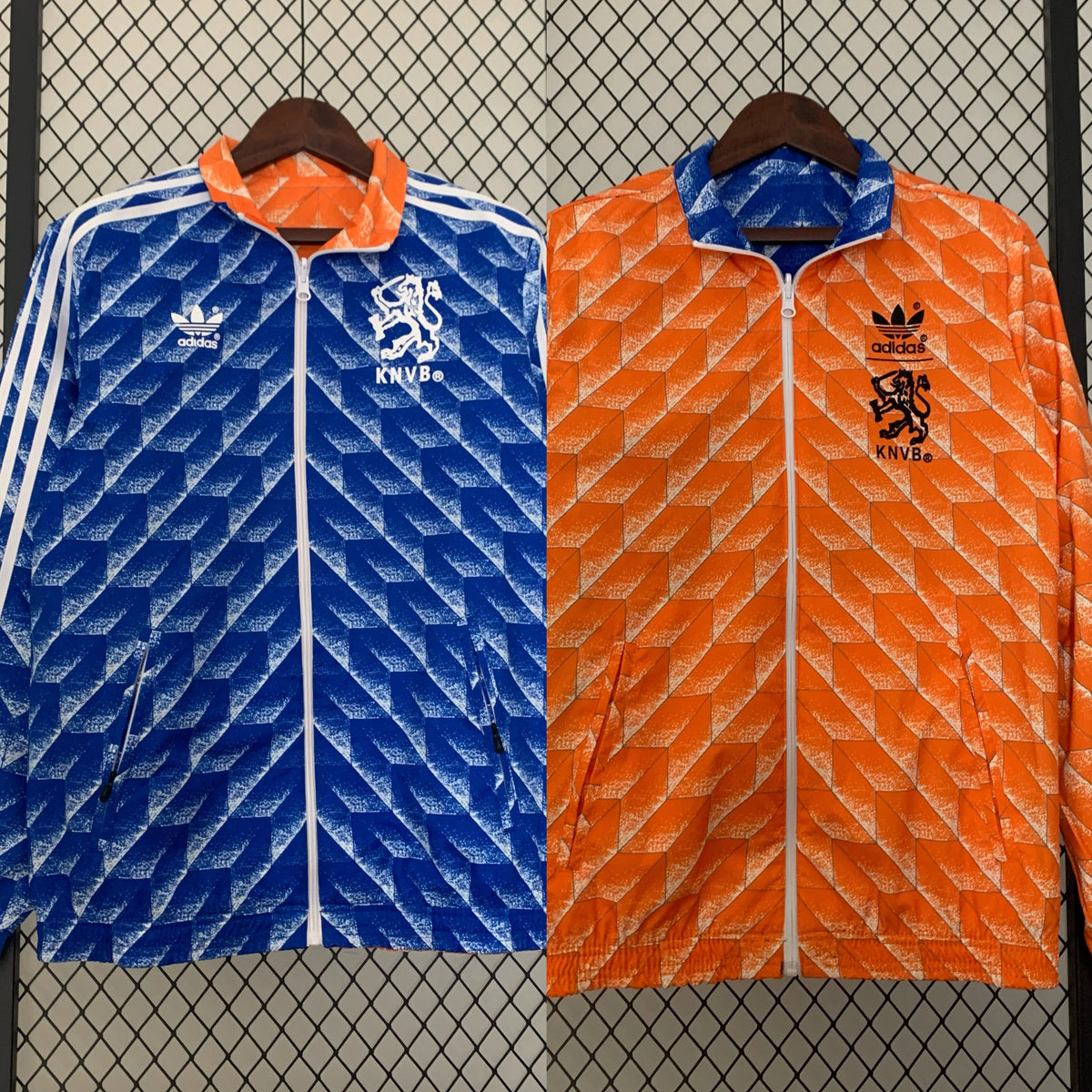 Veste coupe-vent jacket réversible Pays-Bas/Netherlands/Holland