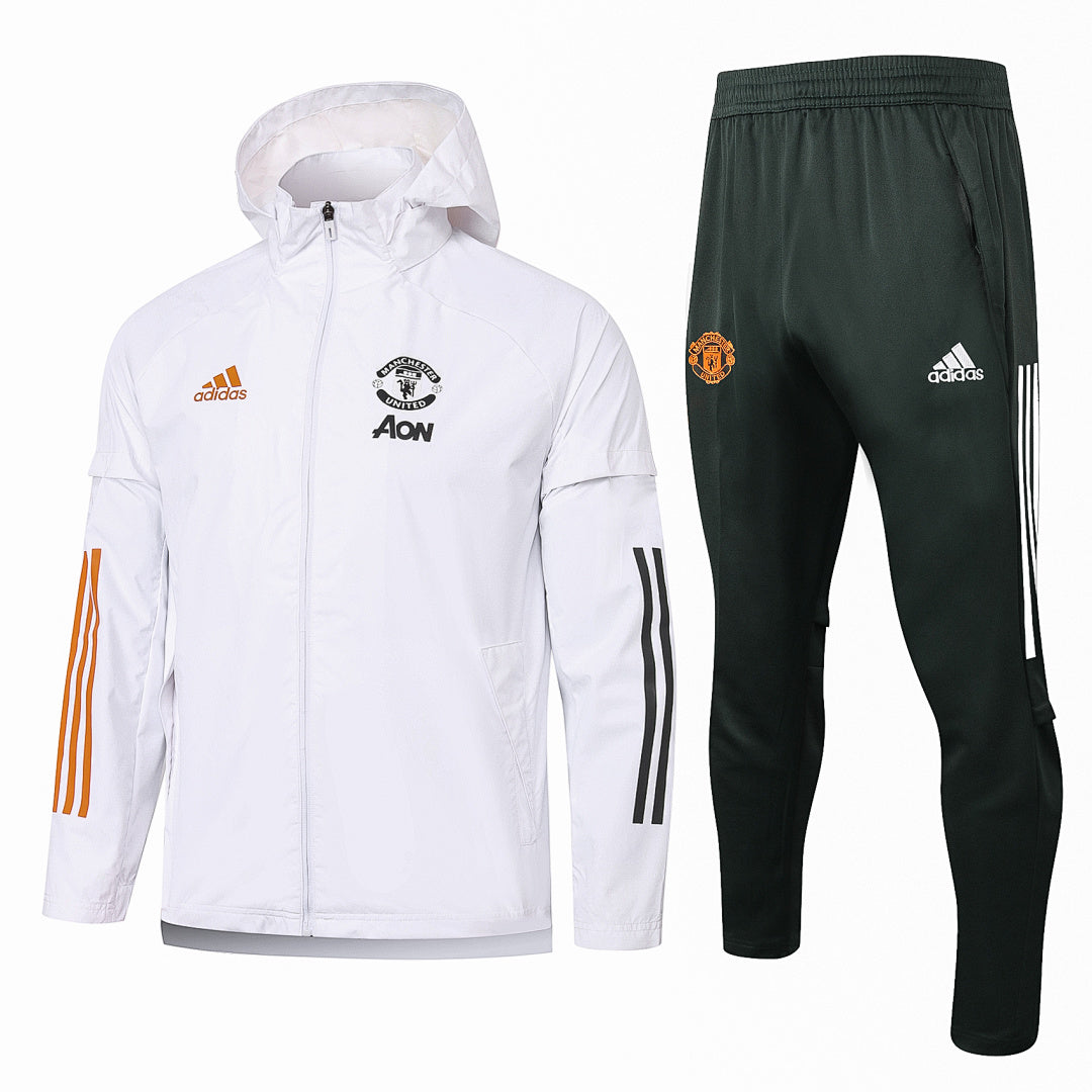 Veste Coupe-Vent Manchester United 2021 Blanc
