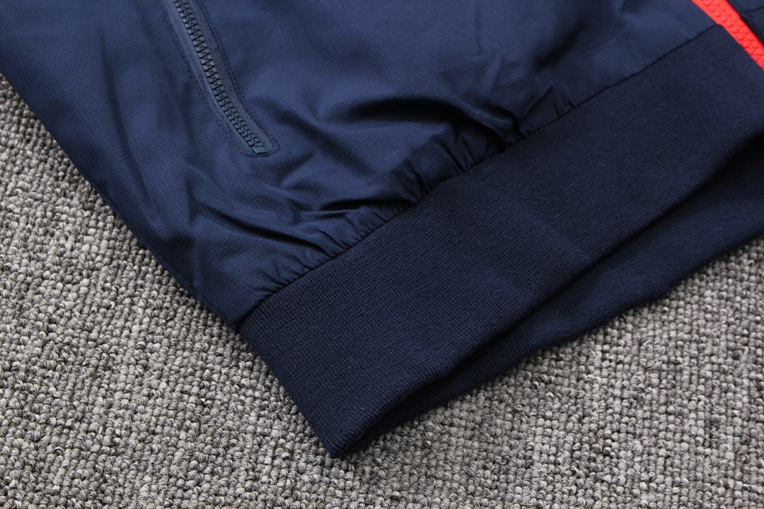 Veste Coupe-Vent Paris Saint-Germain - Blanc et Bleu