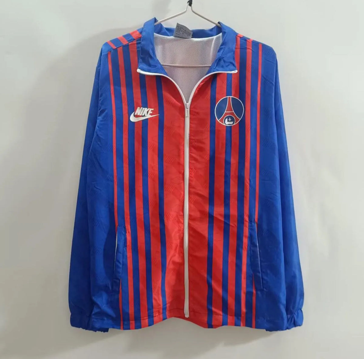 Veste coupe-vent PSG/Paris rouge bleu 2025/26